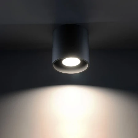 Plafon ORBIS 1 czarny SL.0016 - Sollux