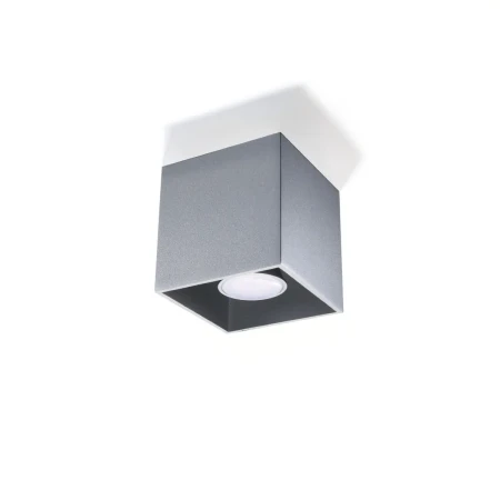 Plafon QUAD 1 szary SL.0024 - Sollux