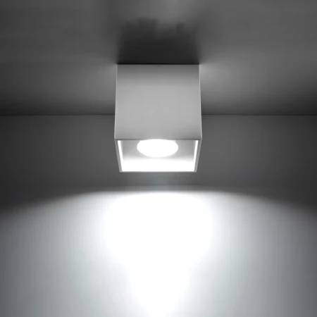 Plafon QUAD 1 biały SL.0027 - Sollux