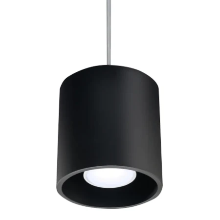 Lampa wisząca ORBIS 1 czarny SL.0051 - Sollux