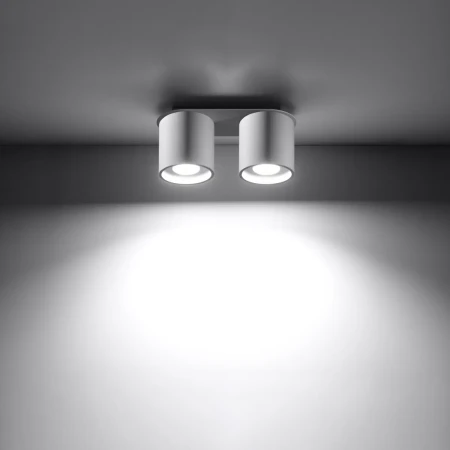 Plafon ORBIS 2 biały SL.0056 - Sollux