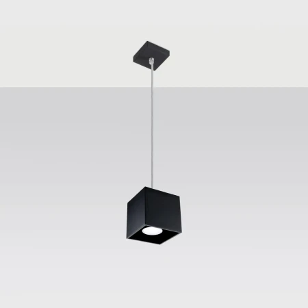 Lampa wisząca QUAD 1 czarny SL.0060 - Sollux