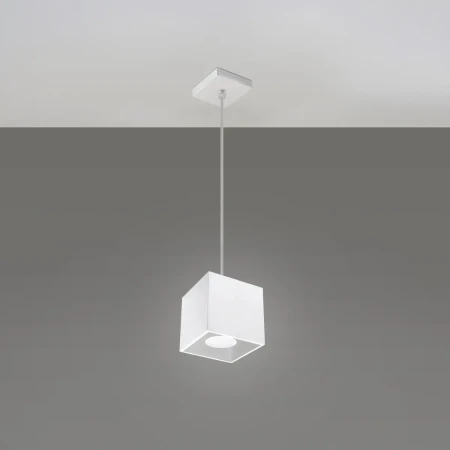 Lampa wisząca QUAD 1 biały SL.0062 - Sollux