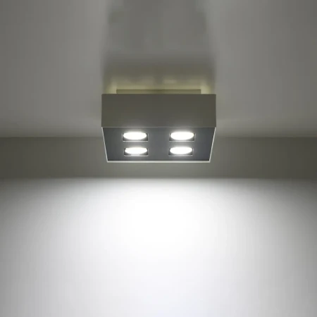 Plafon MONO 4 biały SL.0069 - Sollux