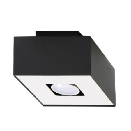 Plafon MONO 1 czarny SL.0070 - Sollux