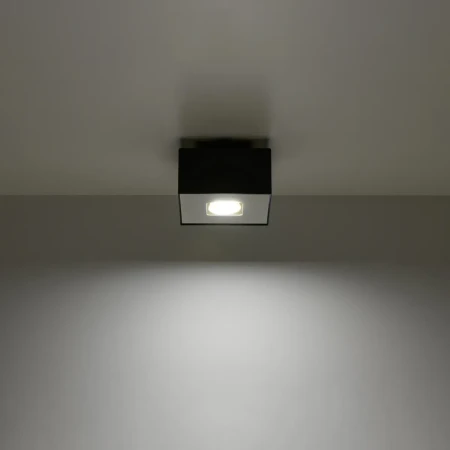 Plafon MONO 1 czarny SL.0070 - Sollux