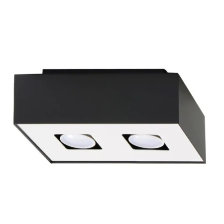 Plafon MONO 2 czarny SL.0071 - Sollux