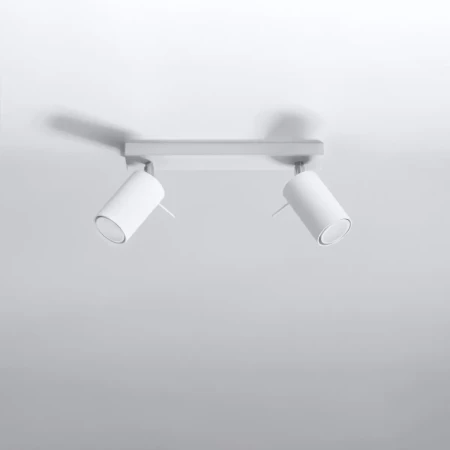 Plafon RING 2 biały SL.0088 - Sollux