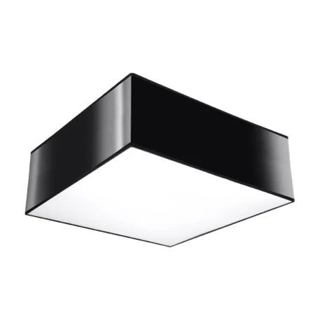 Plafon HORUS 25 czarny SL.0142 - Sollux