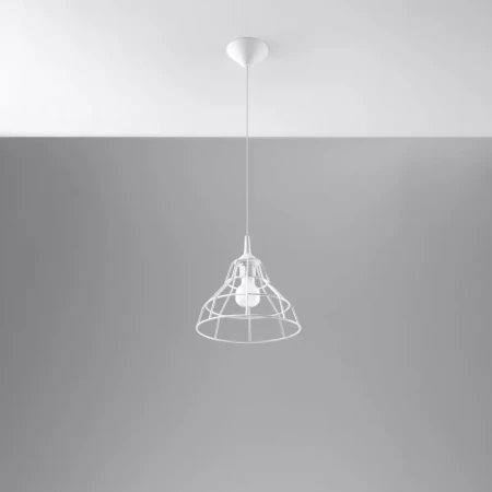 Lampa wisząca ANATA biała SL.0145 - Sollux