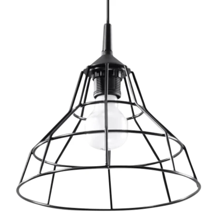 Lampa wisząca ANATA czarna SL.0146 - Sollux