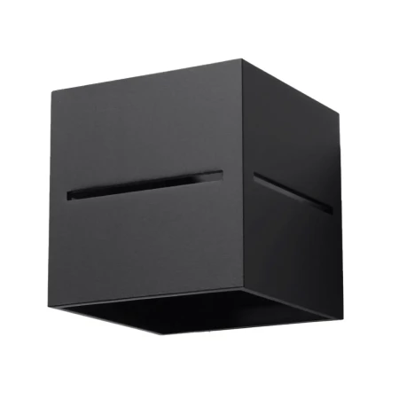 Kinkiet LOBO czarny SL.0204 - Sollux