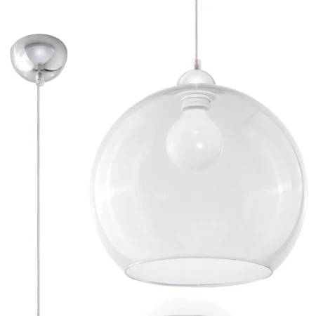 Lampa wisząca BALL transparentny SL.0248 - Sollux