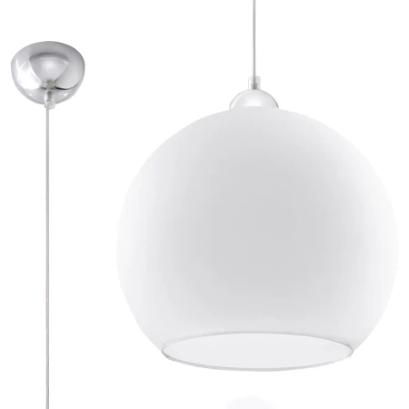 Lampa wisząca BALL biała SL.0256 - Sollux