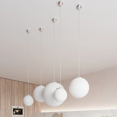 Lampa wisząca UGO 20 chrom SL.0263 - Sollux