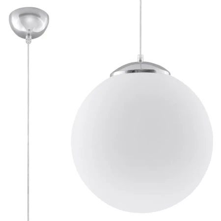 Lampa wisząca UGO 40 chrom SL.0265 - Sollux