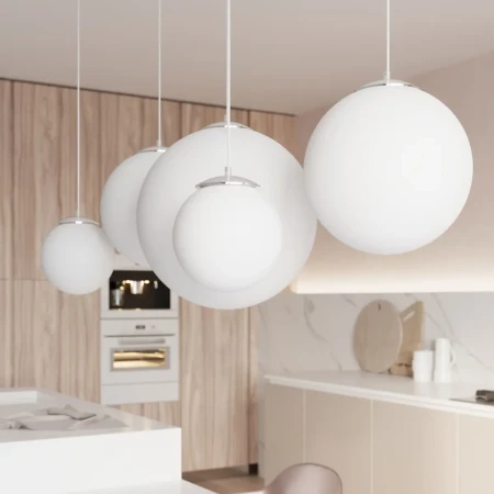 Lampa wisząca UGO 40 chrom SL.0265 - Sollux