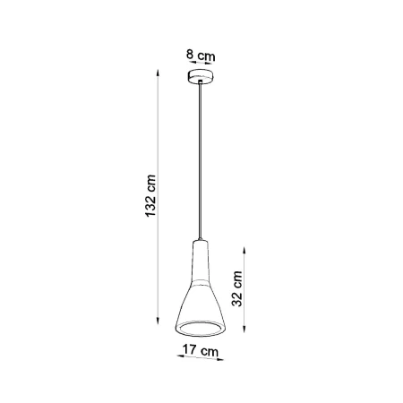 Lampa wisząca EMPOLI SL.0280 - Sollux