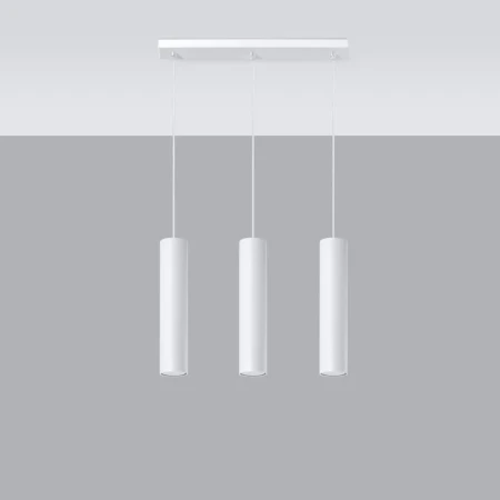 Lampa wisząca LAGOS 3L biały SL.0325 - Sollux
