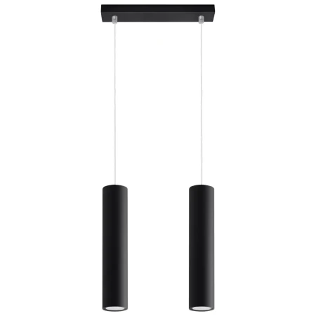 Lampa wisząca LAGOS 2 czarny SL.0328 - Sollux