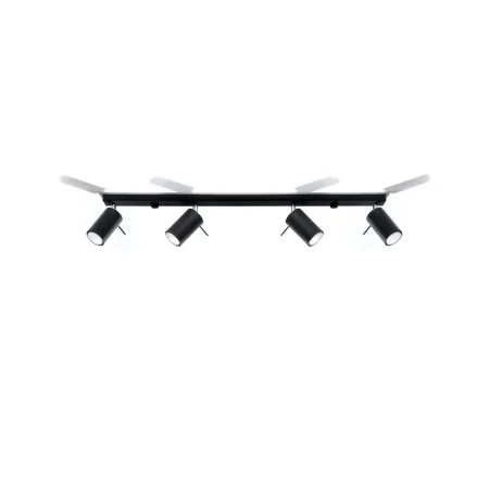 Plafon RING 4L czarny SL.0332 - Sollux
