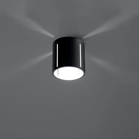Plafon INEZ czarny SL.0356 - Sollux