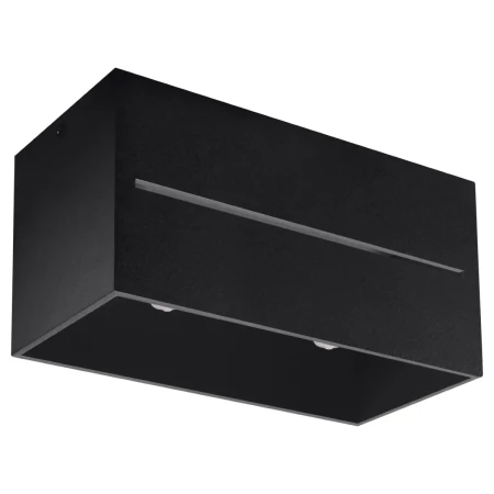 Plafon LOBO MAXI czarny SL.0384 - Sollux
