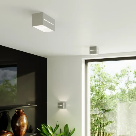 Plafon LOBO MAXI szary SL.0385 - Sollux