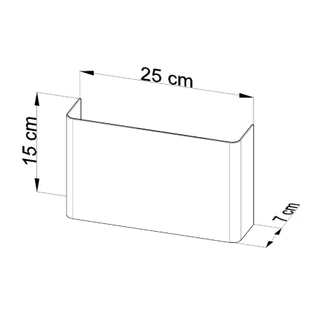 Kinkiet COPERTURA biały SL.0419 - Sollux