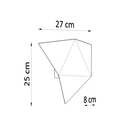 Kinkiet SOLIDO biały SL.0420 - Sollux
