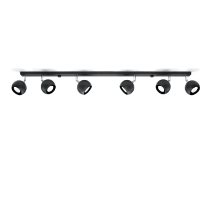 Plafon OCULARE 6L czarny SL.0448 - Sollux