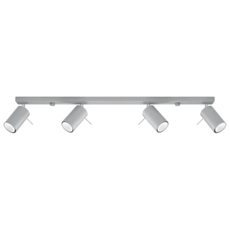 Plafon RING 4L szary SL.0453 - Sollux