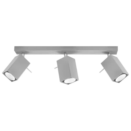 Plafon MERIDA 3 szary SL.0457 - Sollux