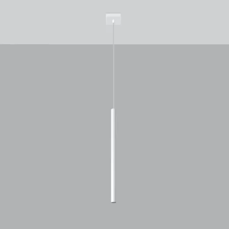 Lampa wisząca PASTELO 1 biała SL.0465 - Sollux