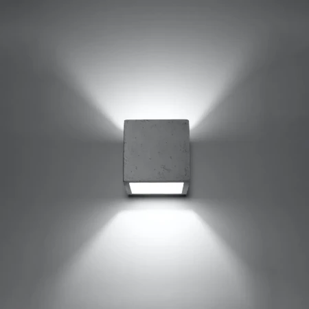 Kinkiet QUAD beton SL.0487 - Sollux