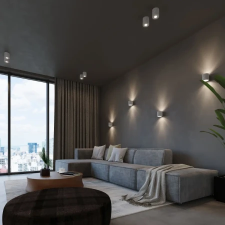 Plafon ORBIS beton SL.0488 - Sollux