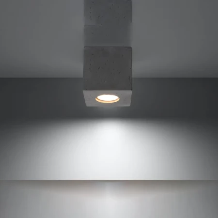 Plafon QUAD beton SL.0489 - Sollux
