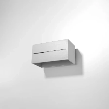 Kinkiet LOBO MAXI szary SL.0529 - Sollux