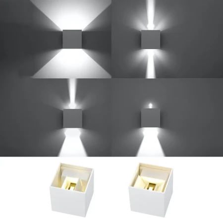 Kinkiet LUCA biały LED IP54 SL.0544 - Sollux