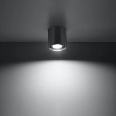 Plafon ORBIS 1 antracyt SL.0568 - Sollux