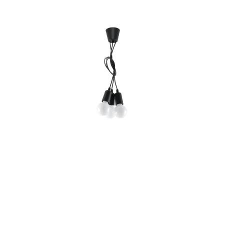 Lampa wisząca DIEGO 3 czarna SL.0573 - Sollux