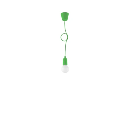 Lampa wisząca DIEGO 1 zielony SL.0581 - Sollux