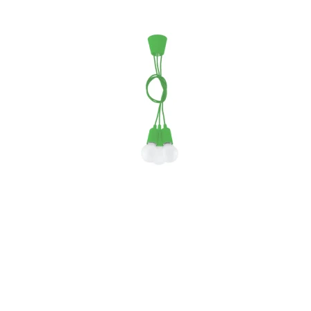 Lampa wisząca DIEGO 3 zielony SL.0582 - Sollux