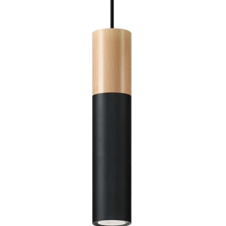 Lampa wisząca PABLO czarna SL.0632 - Sollux