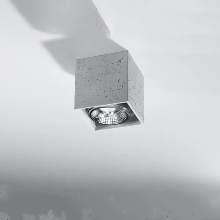 Plafon VALDE 140 beton SL.0646 - Sollux