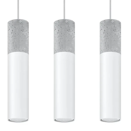 Lampa wisząca BORGIO 3L biały SL.0649 - Sollux