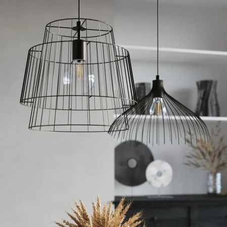 Lampa wisząca UMB czarny SL.0665 - Sollux