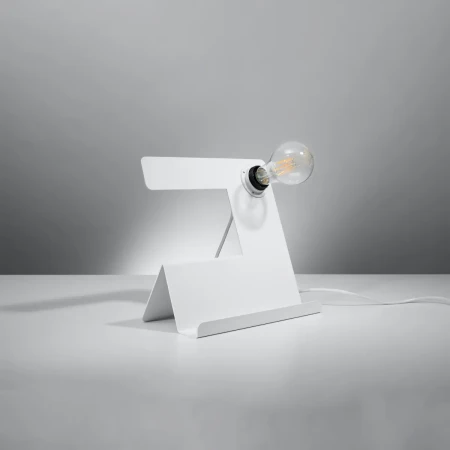 Lampa biurkowa INCLINE biała SL.0668 - Sollux