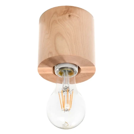 Plafon SALGADO naturalne drewno SL.0672 - Sollux
