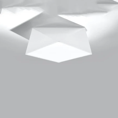 Plafon HEXA 35 biały SL.0689 - Sollux